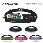 FITLETICfitoretik бег поясная сумка iPhone13 Pro Max/Galaxy 22S+ соответствует Bolt MSB-02J/ Jog / прогулка / велосипед / кошелек / смартфон / ключ / водоотталкивающий материалы 