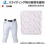 レワード メガリバウンドパッド REWARD AC302 野球・ソフトボール ひざパッド 尻パッド スライディングパッド アイロン取付 衝撃反発 防汚加工 大人 ジュニア