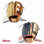  софтбол : Wilson * Queen DUAL женщина особый дизайн двойной . super s gold. ..!! цвет перчатка для игрока внутреннего поля WBW1031 D5 type перчатка [ type установка обработка бесплатный ]