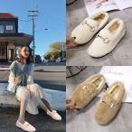 Yahoo! Yahoo!ショッピング(ヤフー ショッピング)レディース　シューズ　春秋冬　あったか　6からー　快適　靴　日常　裏起毛　大人　トレンド　ファッション　綿