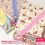 YUWA 松山敦子さんデザインカットクロス 5枚ランダムセット ファスナー付き 1枚約30×50cmサイズのカットクロスが5枚入り 有輪商店 生地 布