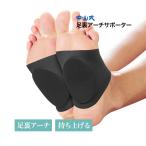 整形外科医監修 中山式 足裏アーチサポーター ハード 偏平足 こむら返り 固め 男女兼用 仕事 旅行 土踏まず アーチ崩れ 衝撃分散 疲れ だるさ 軽減 超薄型 軽量