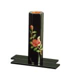  чёрный 7.0 круг цветок сырой .. доска стенд для вазы есть ABS полимер производства уретан покраска день рождения рис . праздник ваза для цветов . дорога сырой . цветок год конец Новый год подарок [21-17-7]