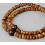 数珠ブレスレット女性用男性用白檀赤...