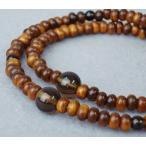 数珠ブレスレット女性用男性用栴檀茶...