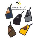 ショッピングPIECE master-piece マスターピース GOLF Pocket in pouch ゴルフ ポーチ 収納ポーチ 撥水 防水 メンズ レディース 日本製