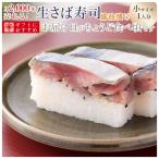 お中元 2024 プレゼント 60代 海鮮 寿司 鯖寿司 さば寿司 サバ寿司 お取り寄せグルメ 冷蔵  刺身同然 福井の生さば寿司醤油漬け【小サイズ】これこそ鯖寿司