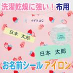 お名前シール アイロン 防水 布用 ネーム 耐水 アイロン 女の子 男の子 シンプル おしゃれ 小学生 入学準備 保育園 幼稚園 入園準備 タグ用