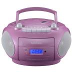 [CD магнитола ] ом электро- машина CD магнитола розовый RCD-370Z-P