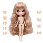 Yahoo! Yahoo!ショッピング(ヤフー ショッピング)ブライス人形 着せ替え人形 BJD 球体関節人形 DIY ICYおもちゃ マットシェルホワイトスキン ブライスドールD