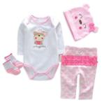 赤ちゃん 人形 リボーン ベイビー ドール 抱き人形 55CM用 衣装セット1