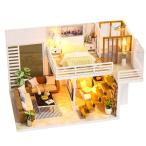 ドールハウス 家具 DIY ミニチュア 3D木製 子供 プレゼント ハンドクラフト 手作りキット K031