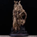 [ натуральный .. дерево гравюра ] дерево резьба по дереву .. работник ручная работа коллекция художественное изделие салон украшение скульптура изделие прикладного искусства украшение высота :70CM