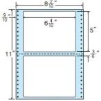 MM8E(VP2) 連帳ラベル/2面/163mm×127mm/1000折り/ナナクリエイト/ドットプリンタ/東洋印刷/ナナフォーム/ナナラベル/8インチ幅