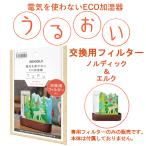 セキスイ ECO加湿器 うるおい ノルディック＆エルクモチーフ 交換用フィルター 積水樹脂 ペーパー加湿器