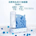 自然気化式ECO加湿器　うるおい 雪花　電源不要　乾燥花粉対策に　ペーパー加湿器　雪の結晶　雪だるま
