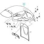 ショッピングハンター [純正部品] フロントフェンダー　各色　CT125ハンターカブ(JA55/JA65)用