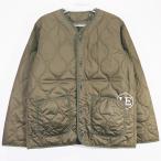 uniform experiment форма ek spec li men to21AW LINER QUILTING BLOUSON подкладка стеганое полотно блузон оливковый жакет внешний 