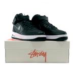 ショッピングstussy NIKE ナイキ x STUSSY ステューシー AIR FORCE 1 '07 MID SP DJ7840 001 エアフォース 1 ミッド スペシャル ブラック スニーカー シューズ