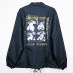 ショッピングstussy STUSSY ステューシー OSAKA MINAMI CHAPTER DECADE ONE COACH JACKET 大阪南チャプト 10周年記念 コーチ ジャケット ブラック アウター