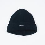 WTAPS ダブルタップス 23SS BEANIE 02/BEANIE/CTPL.COOLMAX.SIGN 231MADT-HT02 ビーニー クールマックス サイン ネイビー ニットキャップ  ニット帽 帽子