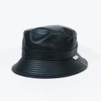 WTAPS ダブルタップス 23AW BUCKET 03/HAT/SYNTHETIC 232HCDT-HT17 バケット ハット シンセティックレザー ブラック