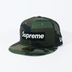 SUPREME シュプリーム 24SS BOX LOGO MESH BACK NEW ERA CAP ボックス ロゴ メッシュ バック ニューエラ キャップ ウッドランド カモ 帽子