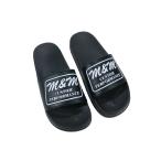 M&amp;M CUSTOM PERFORMANCE M and MCusta m Performance SANDALSen Boss Logo сандалии черный скользящий размер свободный 