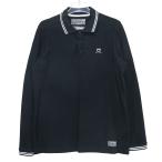 NEIGHBORHOOD ネイバーフッド SEDITION/C-POLO.LS ATNH-CS-M03 セディション コットン ポロシャツ ロングスリーブ ブラック 長袖 サイズM