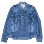 sacai サカイ x Levi's リーバイス Men's DENIM JACKET 25-03708M デニム ジャケット ブルゾン ブルー アウター サイズ2