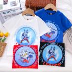 ウルトラマン 半袖tシャツ 男の子 子供服 スウェット スパンコール 柄替え トレーナー スウェットシャツ 面白い服 夏服 綿製