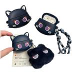 AirPodsケース 原神 放浪者 散兵 イヤホンケース AirPods2/3/4/Pro用ケース 第4世代用 原神 猫 エアーポッズケース 保護ケース ワイヤレス充電対応 ミニボックス