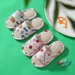  салон обувь foot одежда детский Kids тапочки ..... летний салон надеть обувь ..... средний . relax принт хлопок лен лен maxi модный симпатичный лето 
