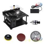  Mini стол so- настольный круг пила запись максимальный разрез 40mm.. средний . лезвие пилы высота настройка угол шкала имеется . дерево металл акрил обработка . удобный DIY режущий станок 