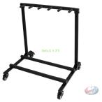  гитара подставка 5шт.@ установить с роликами . перемещение удобный .. средний . c функцией блокировки гитара . основа . совместно можно хранить практический . подставка подставка 