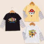 パウパトロール 子供 キッズ 長袖Tシャツ 男の子 女の子 春 秋 夏 コットンクルーネックトップス ベビー服 キャラクター 韓国 トップス ピンク 90~130cm