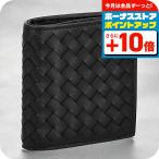 ショッピングヴェネタ ボッテガ・ヴェネタ 二つ折り財布 メンズ ブランド BOTTEGA VENETA イントレチャート レザー 222338-V47W1 ブラック