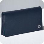 ブルガリ 長財布 メンズ ブランド BVLGARI レザー 288259 ネイビー