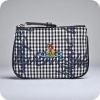 ヴィヴィアン ウエストウッド コインケース レディース ブランド Vivienne Westwood ギンガム 小銭入れ ロゴ 56010004U W011T O302