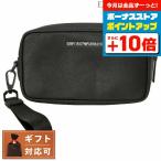 アルマーニ ブランド トラベルポーチ 旅行ポーチ メンズ Y4R356 Y020V 81072 サフィアーノ ハンドポーチ クラッチバッグ ブラック おしゃれ ギフト