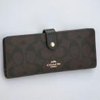 コーチ 長財布 メンズ レディース ブランド COACH シグネチャー CH414 IMAA8 ブラウン/ブラック