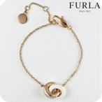 フルラ ブレスレット レディース ブランド FURLA 1927 リング 2連 FJ1191BTU ピンクゴールド ホワイト アクセサリー