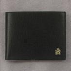 ショッピングダンヒル ダンヒル 二つ折り財布 メンズ ブランド dunhill レザー L2S832A ブラック