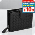 ボッテガ・ヴェネタ 二つ折り財布 メンズ レディース ブランド BOTTEGA VENETA 121059-V3UN1 ブラック