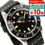 ダボサ ヴィンテージ ダイバー クオーツ 腕時計 ブランド メンズ DAVOSA 162.500.55 アナログ ブラック ダークグレー 黒