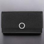ブルガリ 長財布 メンズ レディース ブランド BVLGARI レザー 30414GRAIN BLK ブラック