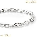 グッチ ブランド ブレスレット メンズ レディース インターロッキングG sterling silver 620798 J8400 8106 シルバー アクセサリー おしゃれ プレゼント ギフト