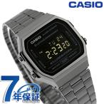 本日+6倍 カシオ CASIO A168WGG-1B ビンテージ チプカシ メンズ 腕時計 ブランド カシオ casio デジタル ブラック ガンメタ 黒