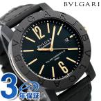 5/12はさらに+11倍 ブルガリ 時計 メンズ ブルガリブルガリ 40mm BBP40BCGLD N 腕時計 ブランド 新品 オールブラック 父の日 プレゼント 実用的