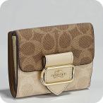 ショッピングコーチ 財布 コーチ 二つ折り財布 レディース ブランド COACH CCQ09 IMXI9 ブラウン/ベージュ